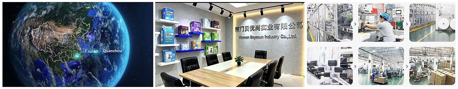 Beyasun Industrial Co.,Ltd 製造者の生産ライン