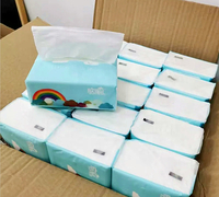 カスタムロゴ紙 2層 3層 顔用ナプキン 1000枚 ティッシュ紙 800枚