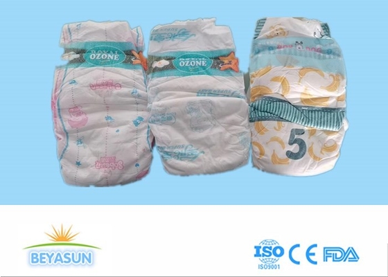 OEM Pampersの赤ん坊のおむつは使い捨て可能な綿の優れたおむつをカスタマイズした