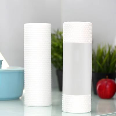 吸収性 洗える 環境に優しい キッチン用紙タオル 再利用可能 1 プリ 50/パック ホワイトロール