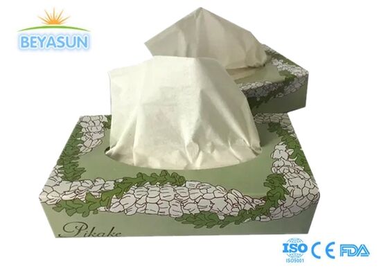 Cube Box Facial Tissue 4 Ply 400 Sheets Jasmine Scented No Fluorescent Agent for Thailand Family Pack